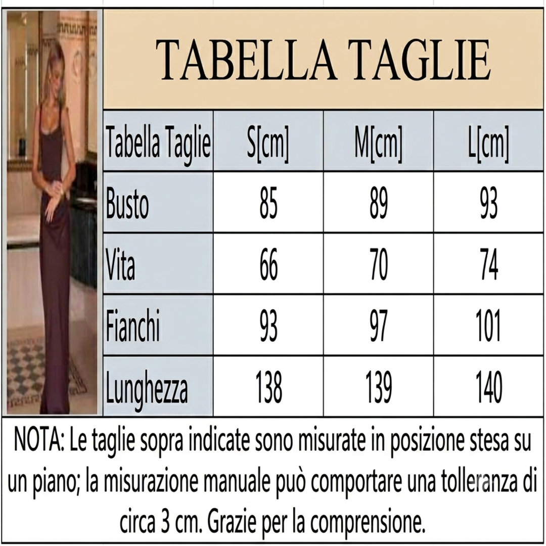 Abito Lungo Aderente con Scollo Quadrato e Drappeggio raffinato