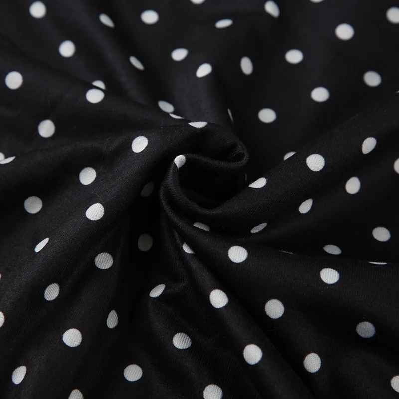 Mini abito a pois con schiena scoperta- Capri Belle