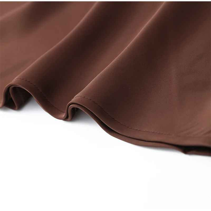 Abito Lungo Aderente con Scollo Quadrato e Drappeggio raffinato
